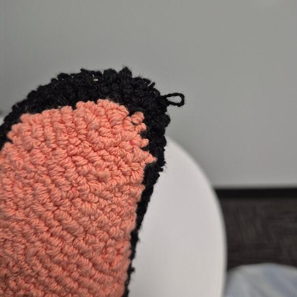 NWT Leykke Decor decorative pillow hang loose hand - Picture 2 of 11